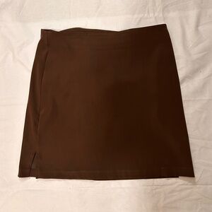 Vintage brown mini skirt